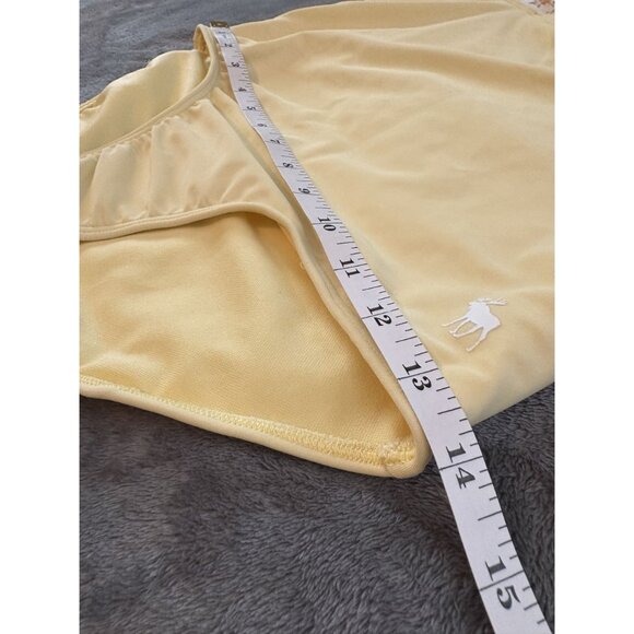 Abercrombie Kids Floral One-Piece Swimsuit Girls 13/14 Yellow Swimwear Beach - Picture 12 of 12